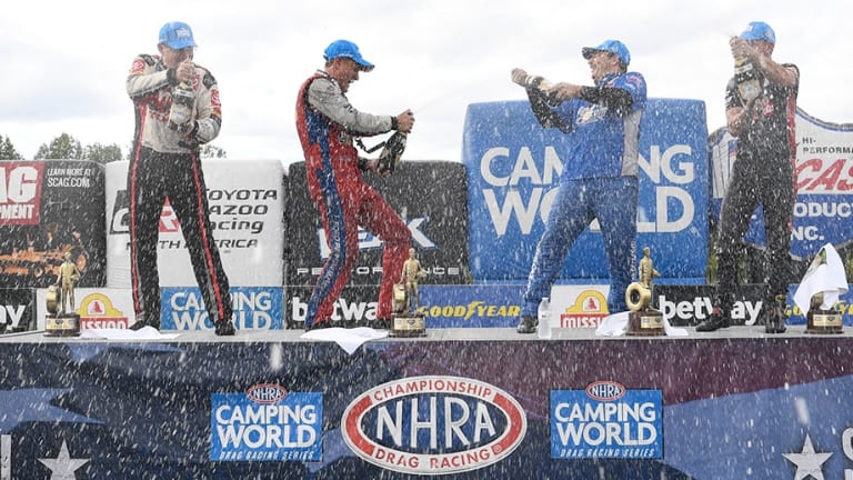 NHRA: Kalitta, Tasca, Anderson, Herrera take Carolina playoff wins (plus full stats, VIDEOS)